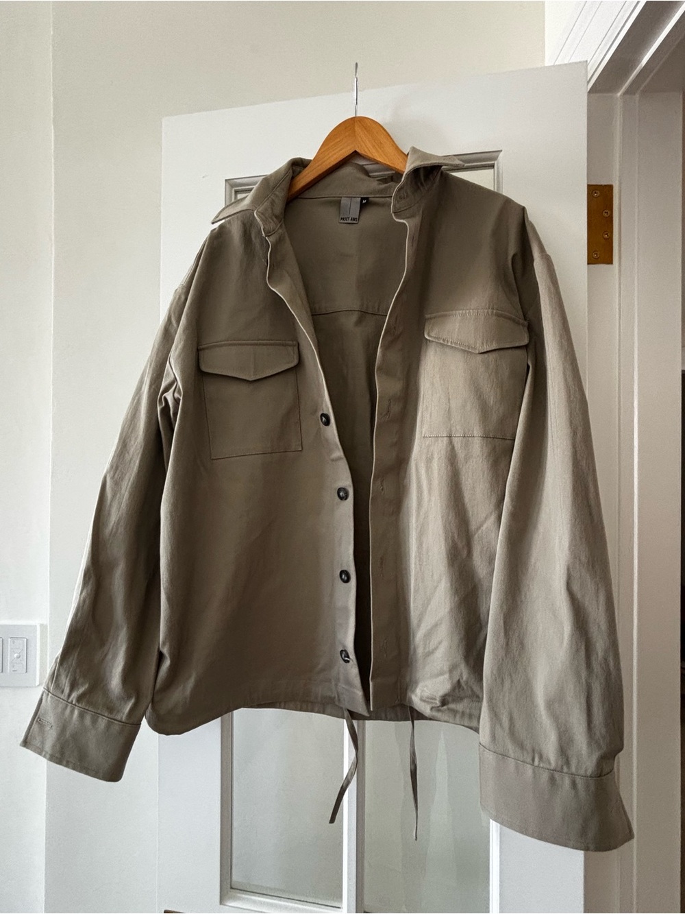 Project AMS Men's Olive Utility Jacket